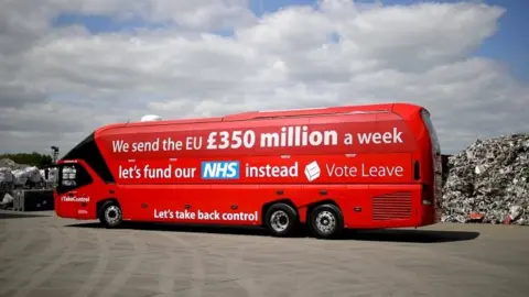 Getty Images Vote Leave bus