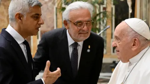 Pope and Sadiq Khan