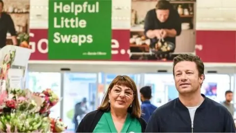 check Jamie at Tesco