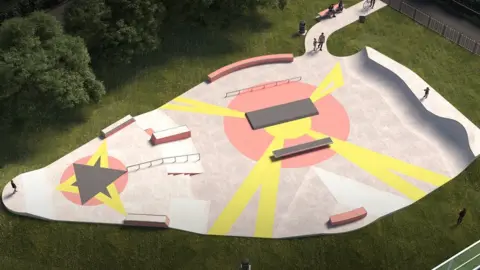 Leicester City Council Artist's impression