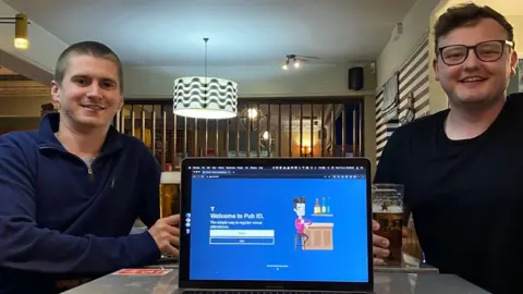 BBC James Laden and Alex Wiseman