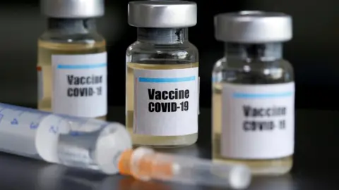 Reuters Covid vaccine bottles