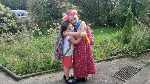 Burns family Elanor and Rosa