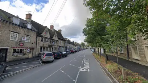 Google Google maps image of Burford Street in Lechlade