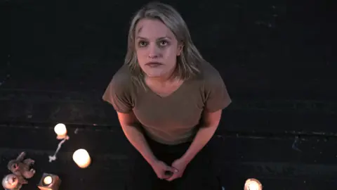 George Kraychyk Elisabeth Moss in The Handmaid's Tale