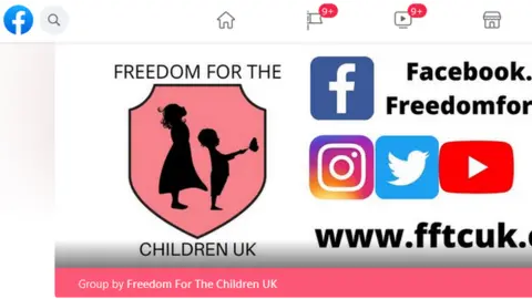 Facebook Freedom for Children UK Facebook group