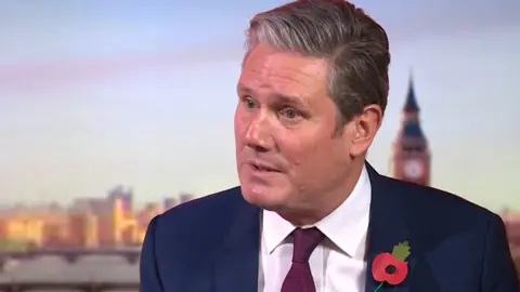 Labour leader Sir Keir Starmer