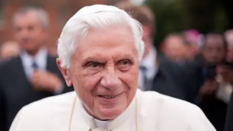 PA Media Pope Benedict XVI