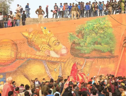 BBC Allahabad saw a landmark religious procession led by transgender people