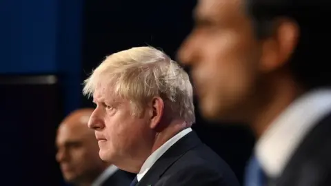 PA/Toby Melville Boris Johnson has faced the resignations of Rishi Sunak and Sajid Javid