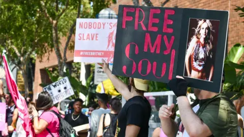 Getty Images The #FreeBritney campaign