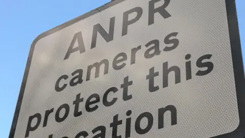 ANPR camera sign