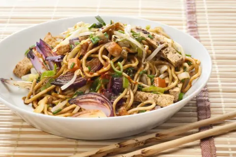 Getty Images Bowl of tofu stir fry