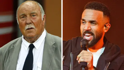 Getty Images Jimmy Greaves. Craig David