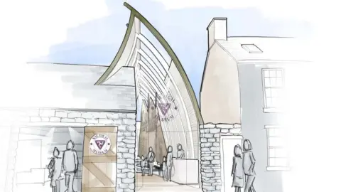 Manx National Heritage Peggy and Nautical Museum display plans