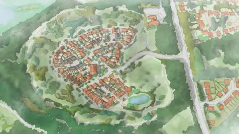 Ashill Land Ltd An artist's impression of how the site will look