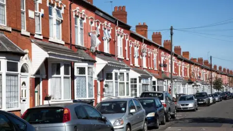 Getty Images Terraced houses