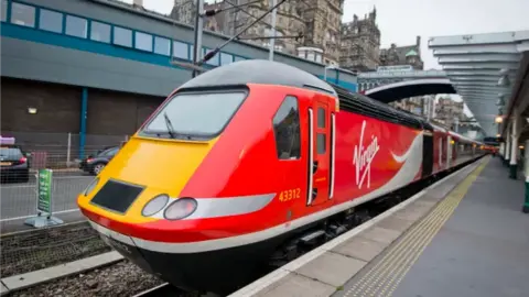 Getty Images Virgin East Coast train