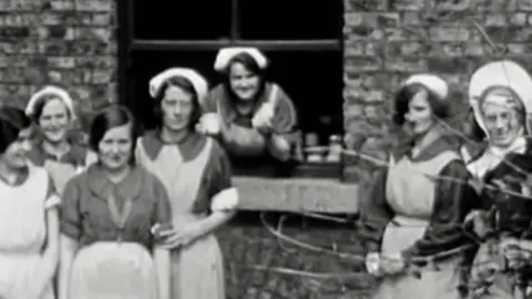 IFI Women at a Magdalene laundry
