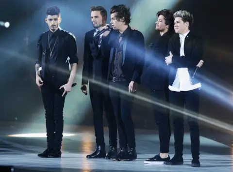 Getty Images One Direction performing