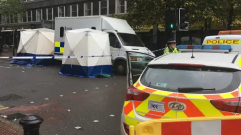 Leah Marks police scene