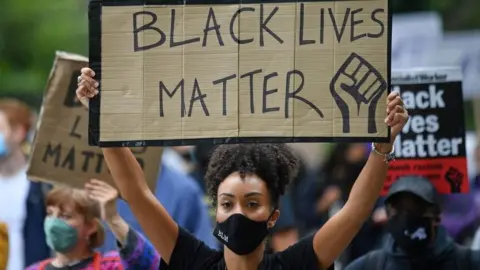 Getty Images Black Lives Matter protester