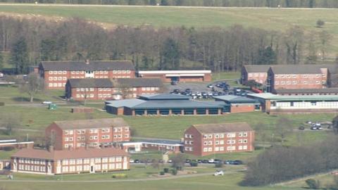 Soldier found dead in barracks at Larkhill, Salisbury - BBC News