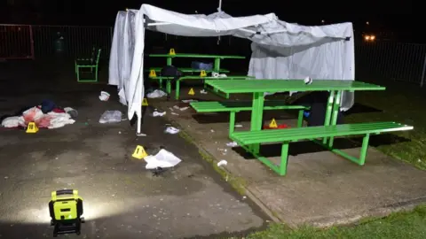 Met Police Amy's Park crime scene