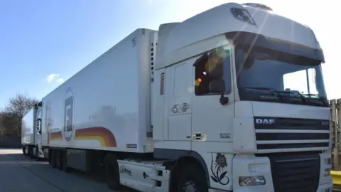 NATIONAL CRIME AGENCY Mr Palage's lorry