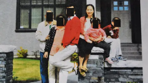 Court handout Meng Wanzhou family photo