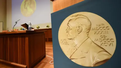 Getty Images Nobel prize medal