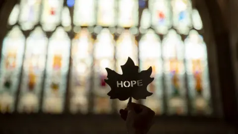 Worcester Cathedral A Hope leaf