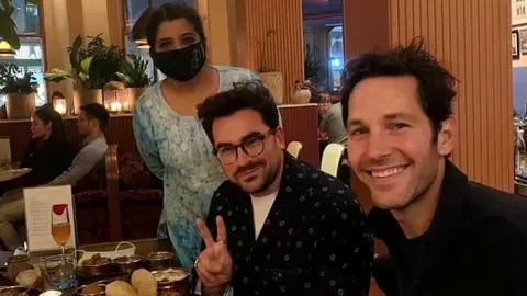 Darjeeling Express Asma Khan recently welcomed US actors Paul Rudd and Dan Levy