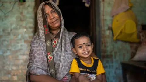 Jaltson Akkanath Chummar/BBC Lockdown with his mother