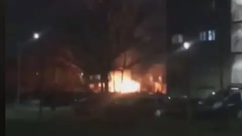 Fire at Wester Hailes school