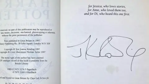 Janette Tuckwell The signed book