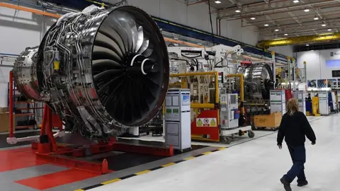 Getty Images Rolls-Royce factory in Derby