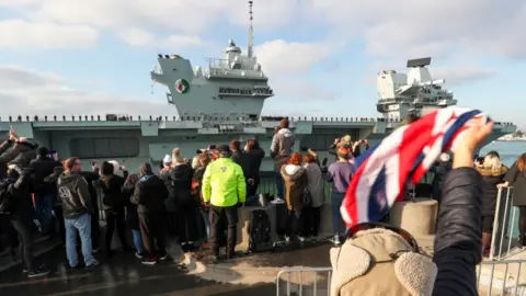 Royal Navy HMS Queen Elizabeth