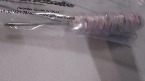 LDRS A makeshift weapon found at Cookham Wood