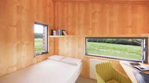 Social Bite Recovery Village bedroom