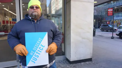 BBC Former Sears worker Bruce Miller