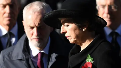 EPA Theresa May and Jeremy Corbyn