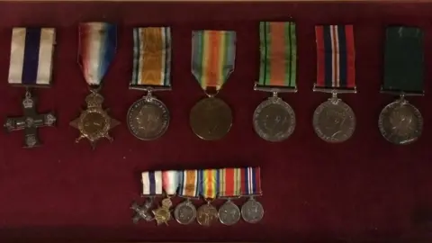 Hansons Auctioneers War medals