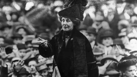 Getty Images Emmeline Pankhurst