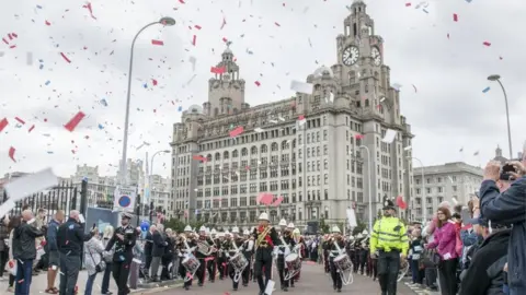 UK MOD Crown copyright 2017 Band in the Armed Forces Day parade