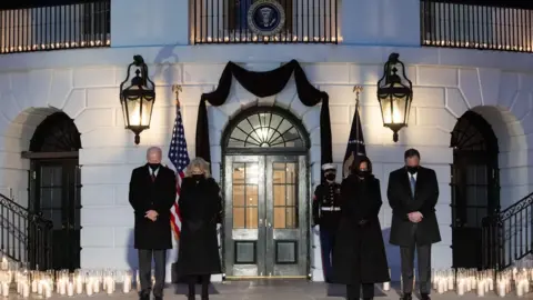 Getty Images Moment of silence