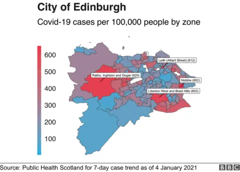 Edinburgh map