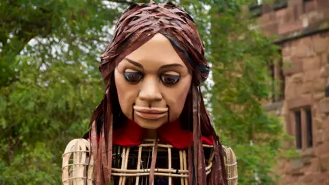 BBC Little Amal in Coventry