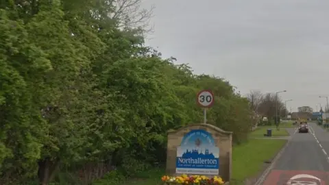 Google Northallerton sign
