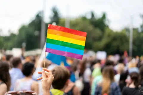 Getty Images rainbow flag